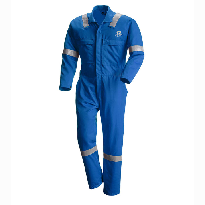 High-Quality Industrial Coverall Uniform, Men's Industrial Coverall Uniform, Premium Coverall Uniform for Industrial, Durable and Safe Workwear, Heavy-Duty and Comfortable, Protective Coverall Uniform for Work
