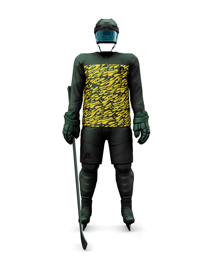 Custom Ice Hockey Uniforms for Teams, Premium Ice Hockey Uniforms, Elite Ice Hockey Uniforms, Complete Ice Hockey Uniforms, High-Quality Ice Hockey Uniforms, Breathable Fabric and Custom Designs