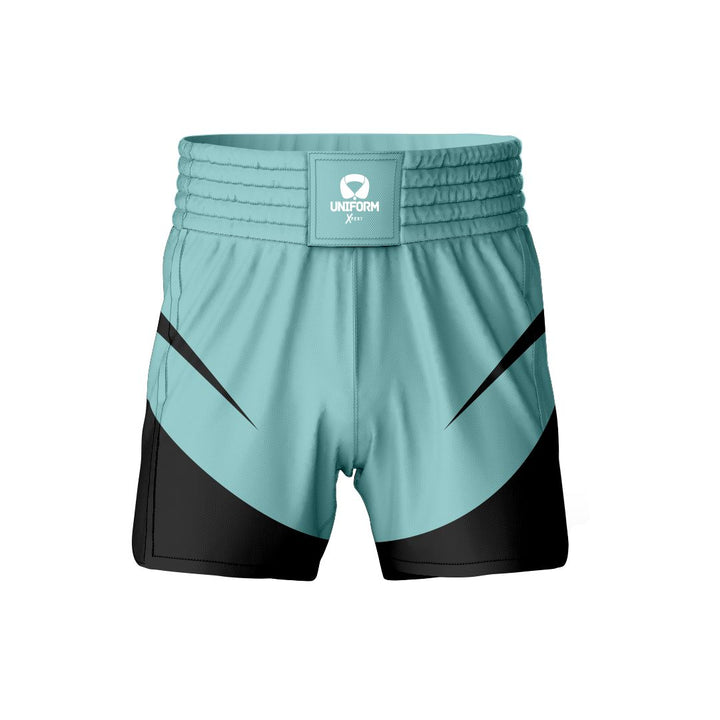 Ocean Blue MMA Shorts: Dive into your training with our striking ocean blue MMA shorts. Engineered for durability and flexibility, these shorts provide superior comfort and freedom of movement during intense workouts. Make waves in the gym with our premium ocean blue design. Keywords: ocean blue MMA shorts, mixed martial arts shorts, training gear, athletic shorts