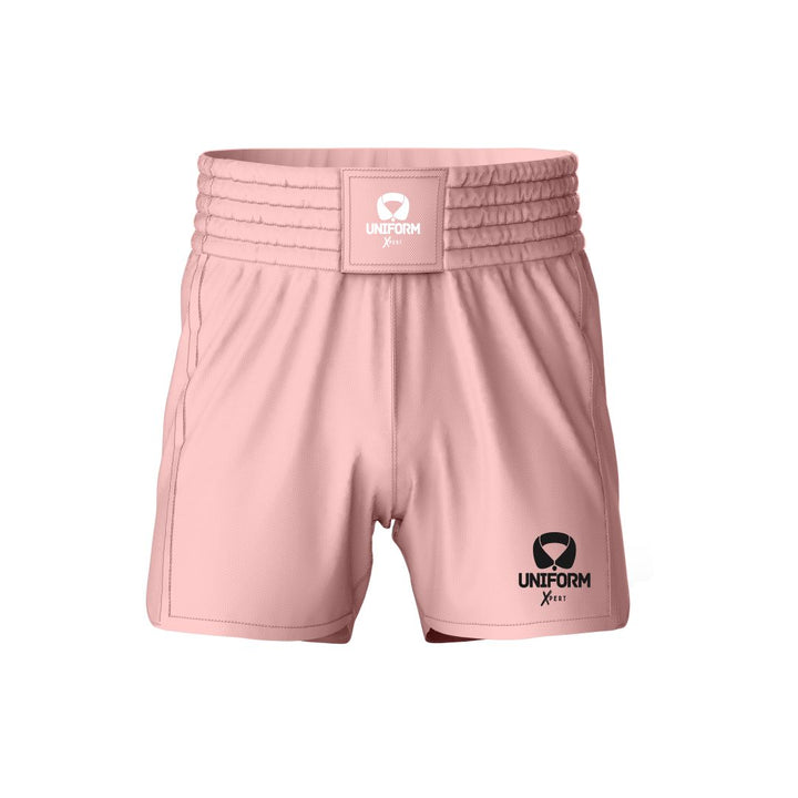 Pink MMA Shorts: Add a pop of color to your training with our stylish pink MMA shorts. Crafted for durability and flexibility, these shorts provide exceptional comfort and freedom of movement during intense workouts. Stand out in the gym with our premium pink design. Keywords: pink MMA shorts, mixed martial arts shorts, training gear, athletic shorts