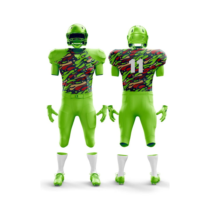 Explore the pinnacle of performance with the Uniform Xpert American Football Uniform. Engineered for elite athletes, this premium gear combines advanced moisture-wicking technology, reinforced seams, and a sleek design. Perfect for football players in the USA, UK, Canada, and beyond, ensuring optimal comfort and durability during intense games and practices. Dominate the gridiron with confidence and style.