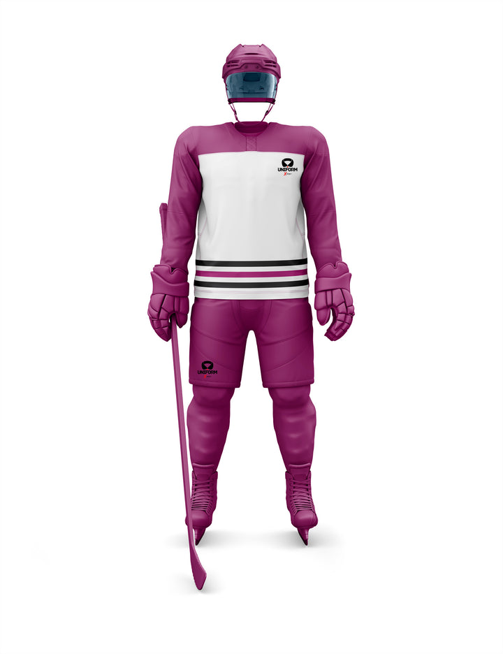Custom Ice Hockey Uniforms for Teams, Premium Ice Hockey Uniforms, Elite Ice Hockey Uniforms, Complete Ice Hockey Uniforms, High-Quality Ice Hockey Uniforms, Breathable Fabric and Custom Designs