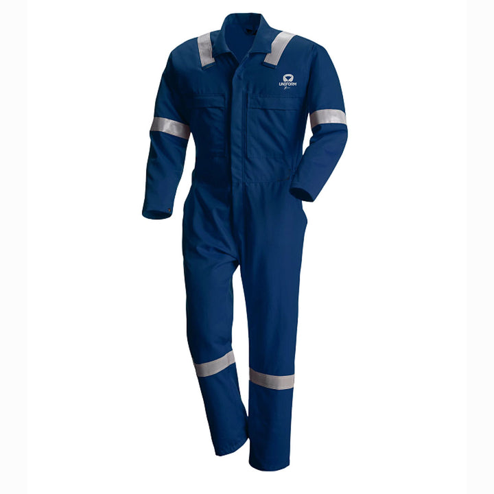 High-Quality Industrial Coverall Uniform, Men's Industrial Coverall Uniform, Premium Coverall Uniform for Industrial, Durable and Safe Workwear, Heavy-Duty and Comfortable, Protective Coverall Uniform for Work
