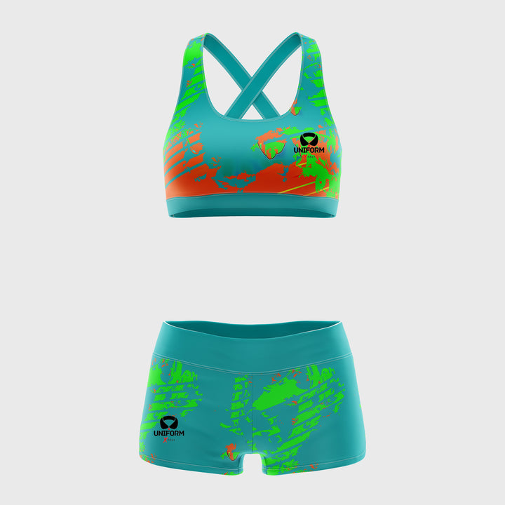 "Diverse Sizes of Trendy Sports Bra Sets for Women | USA & UK"