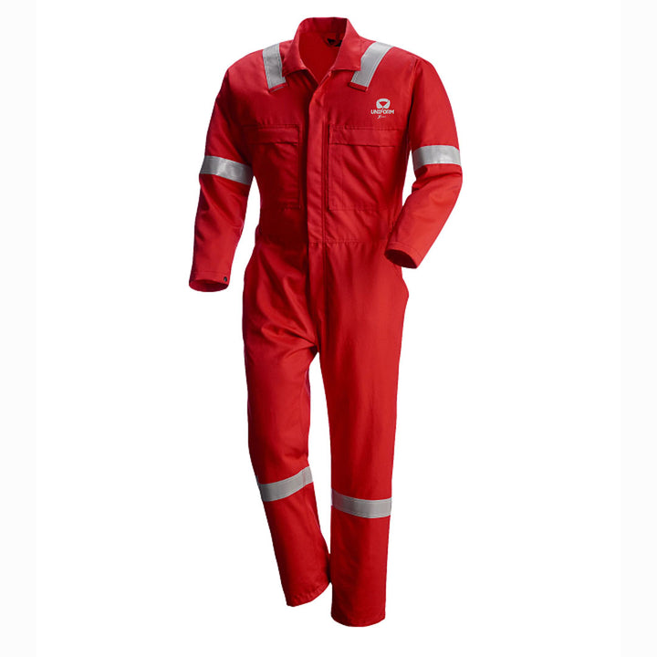 High-Quality Industrial Coverall Uniform, Men's Industrial Coverall Uniform, Premium Coverall Uniform for Industrial, Durable and Safe Workwear, Heavy-Duty and Comfortable, Protective Coverall Uniform for Work