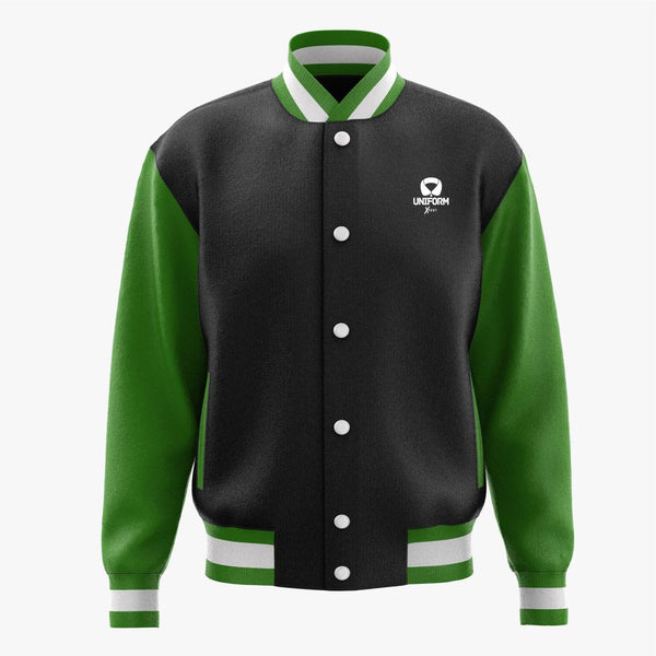 Custom Varsity Jacket USA – Premium Wool and Leather Design
Varsity Jacket for Men and Women UK – Stylish and Comfortable
High-Quality Varsity Jacket for Teams – USA Edition
Classic Black and White Varsity Jacket – Available in USA and UK
Customizable Varsity Jackets – Perfect for Events or Teams in USA