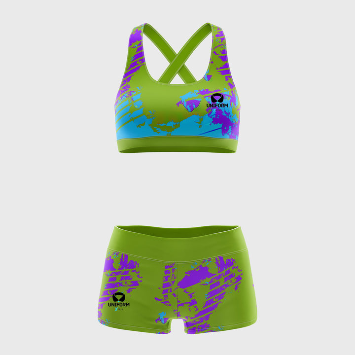 "Diverse Sizes of Trendy Sports Bra Sets for Women | USA & UK"